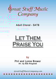 cover Let Them Praise You SATB choral sheet music cover